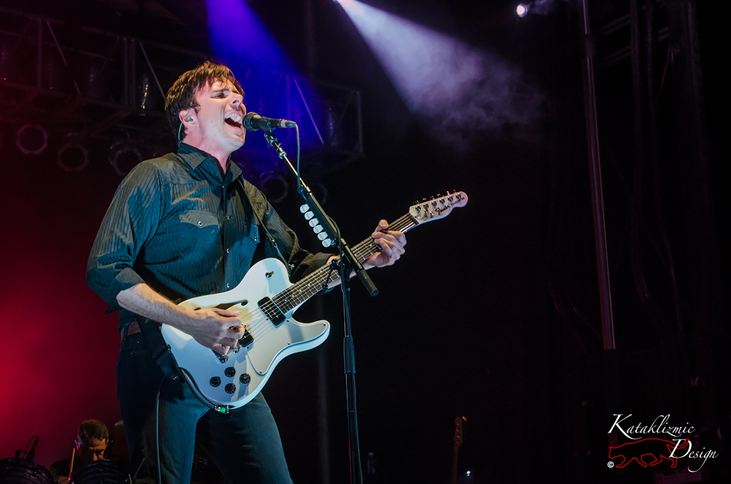 Jim Adkins (vocals, guitar) of Jimmy Eat World