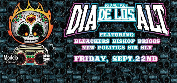 ALT AZ 93.3's Dia De Los ALT banner