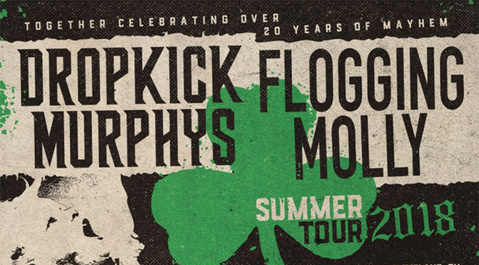 Additional Dates For Dropkick Murphys & Flogging Molly Co-Headlining Tour Announced, With Shows From September 17 – 29