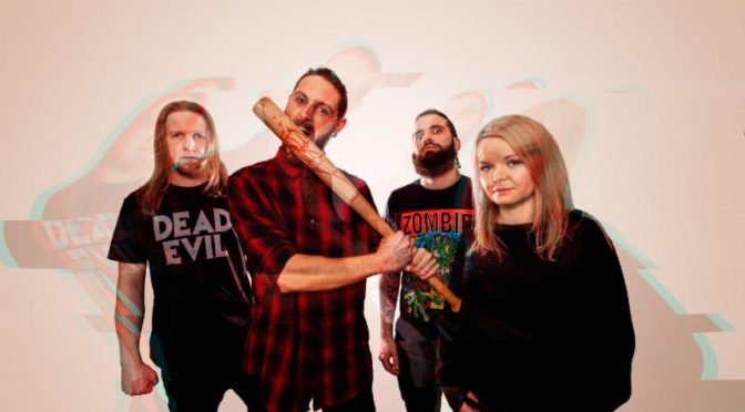Irish Modern Metal Quartet DEAD LABEL Reveals New Music Video for “False Messiah”