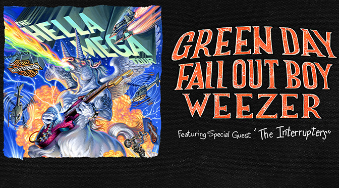Rock Icons Green Day, Fall Out Boy, And Weezer Announce Global Stadium Hella Mega Tour
