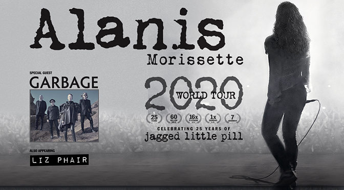Alanis Morissette Announces 2020 Tour Celebrating 25 Years Of ‘Jagged Little Pill’