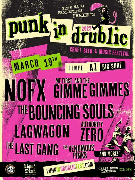 Punk in Drublic admat - Tempe, AZ