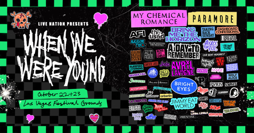 When We Were Young Festival banner