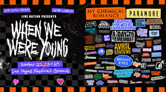 When We Were Young Festival 3rd show added banner