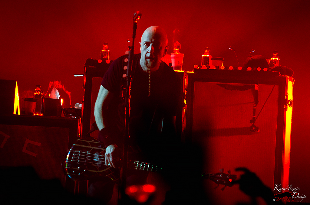 Shabo Odadjian of System Of A Down in concert at Footprint Center