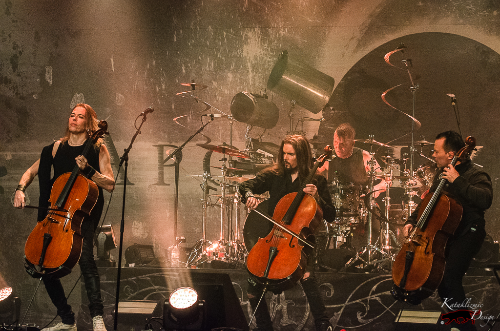 Apocalyptica performing at The Van Buren