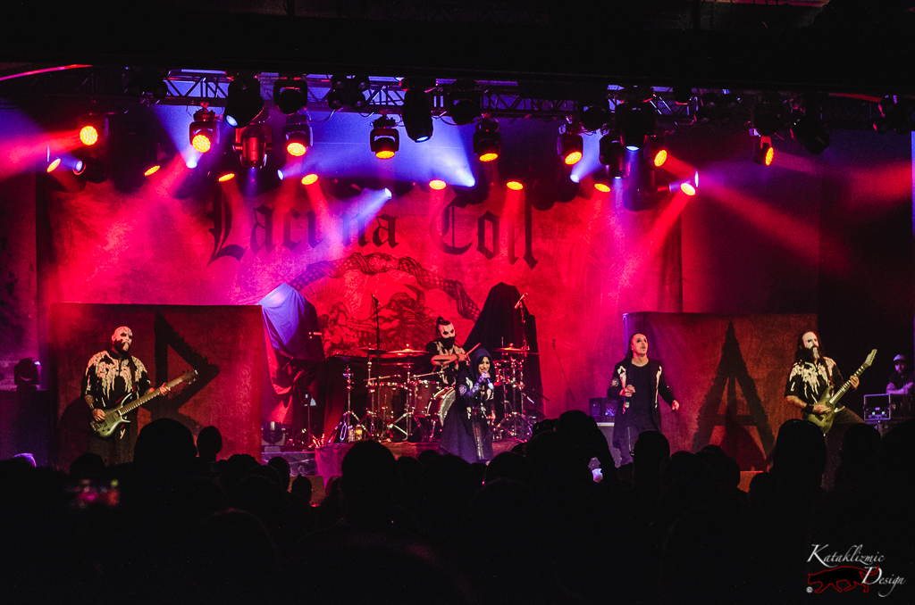 Lacuna Coil performing at The Van Buren