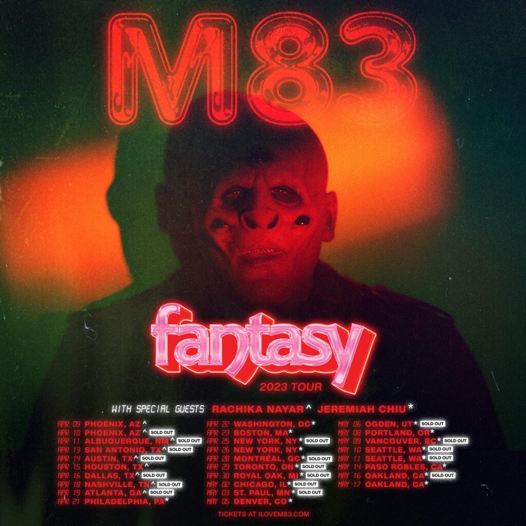 M83 Tour Dates