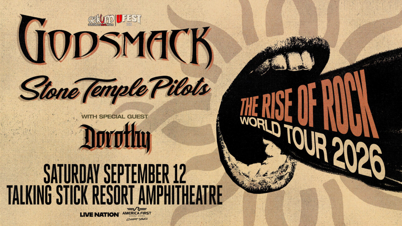UFEST 2026 Godsmack The Rise of Rock World Tour with Stone Temple Pilots and Dorothy event image