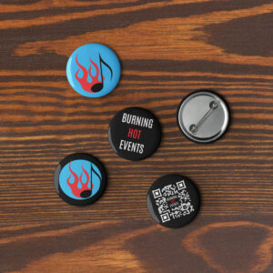 Pin button 5-pack - BHE Brand Variety - Image 4