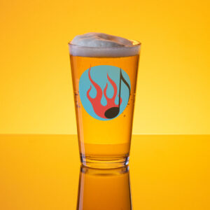 Pint glass - BHE Logo