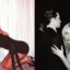 Official and alternate “Man’s Best Friend” album covers by Sabrina Carpenter. Left: provocative imagery with her on all fours, hair pulled. Right: black-and-white ballroom image labeled “God Approved.” A visual commentary on how women are judged through the Madonna/Whore lens.