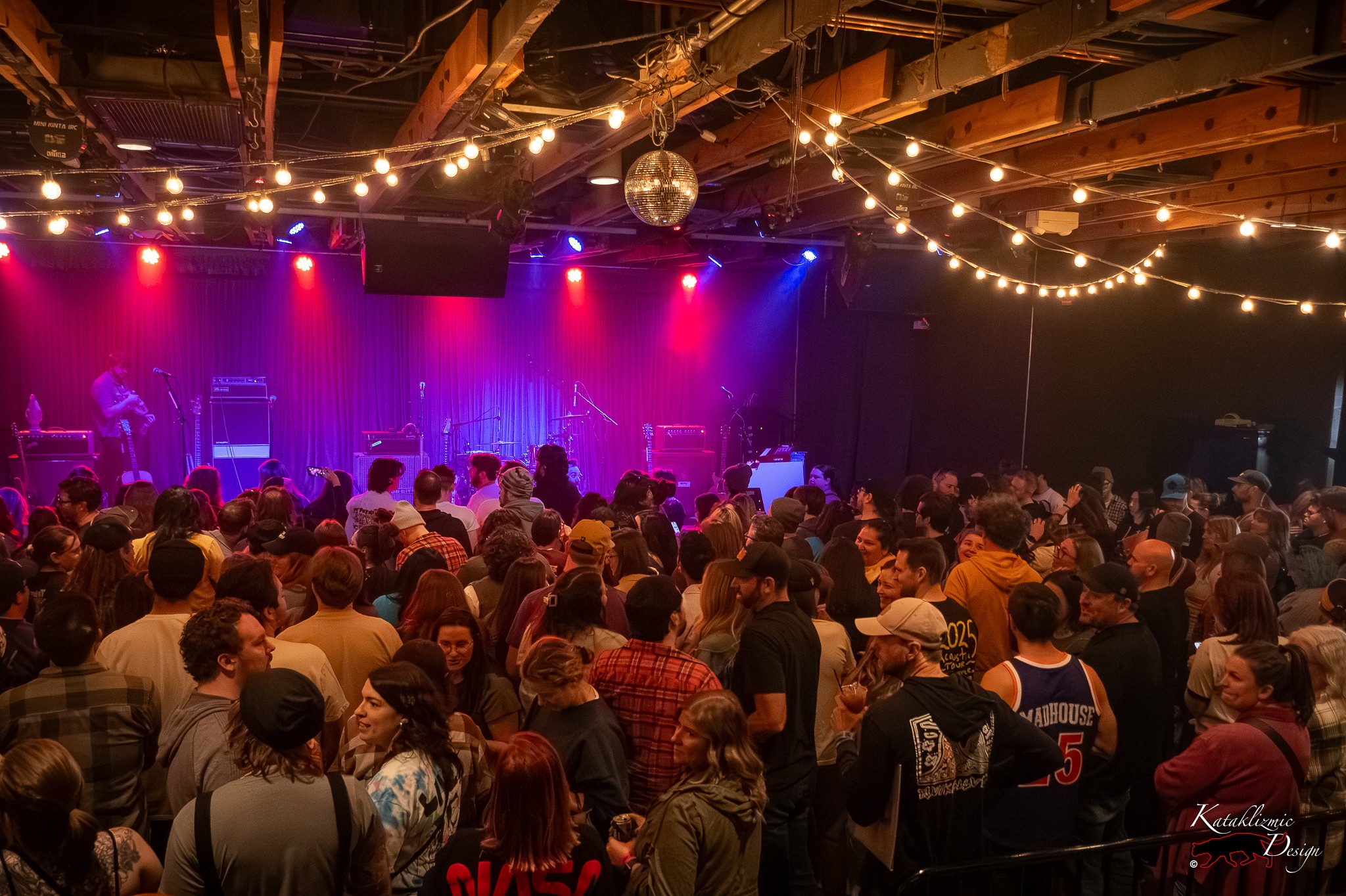 Fans crowd into Crescent Ballroom in Phoenix ahead of The Format’s sold-out Boycott Heaven album release show on January 24, 2026.